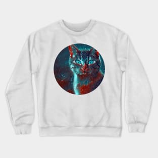 Friendly mycat, revolution for cats Crewneck Sweatshirt